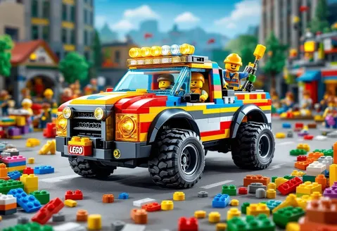 lego pickup truck
