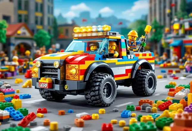lego pickup truck