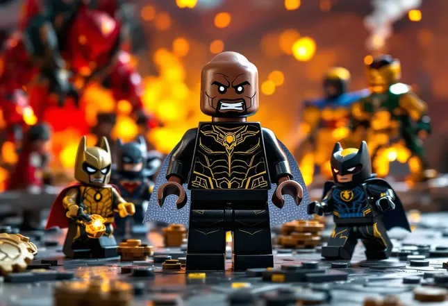 black adam lego sets