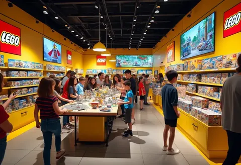 new lego store openings