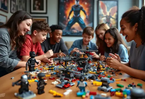 Marvel themed Lego sets
