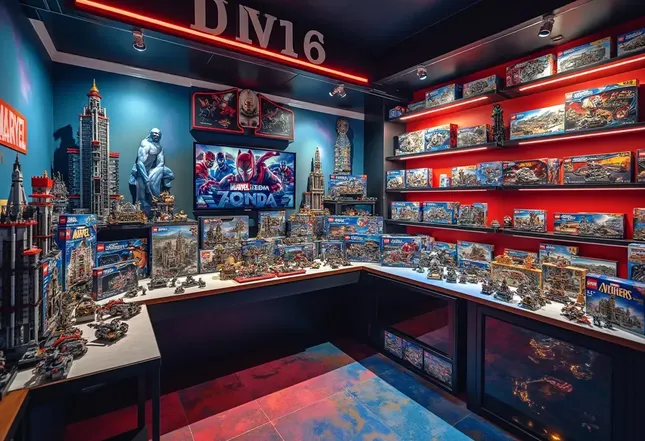 Marvel themed legos