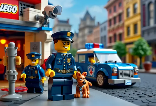 lego police station