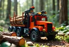 Discover the LEGO Technic Logging Truck #9397-1