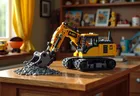Explore LEGO Excavator Transport #4203-1 Set Features