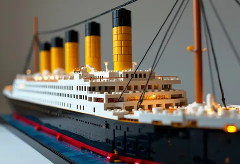 titanic lego set