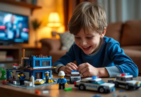 lego police station